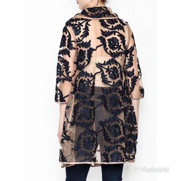 NEW** Garcia Lace Kimono - Picture 2 of 6